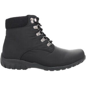 Propet Womens Dani Winter Lace Up Casual Boots Ankle Low Heel Size 8.5 Black